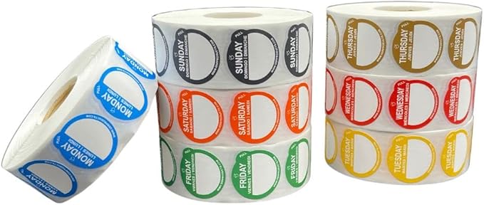 QSRProducts Removable Day Label - Image 3