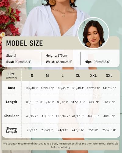 Bsubseach Terry Cloth Swim Cover Up Women Zipper Swimsuit Beach Robes - Image 2
