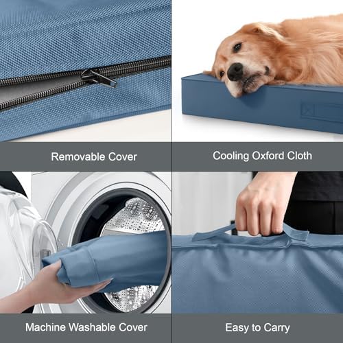 Waterproof Orthopedic Outdoor Dog Bed XL for Extra Large Dogs - Image 6