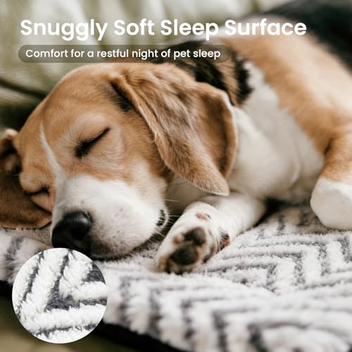 Mora Pets Dog Crate Pad Washable Cat Dog Bed for Crate Flat Pet Kennel Mat - Image 2