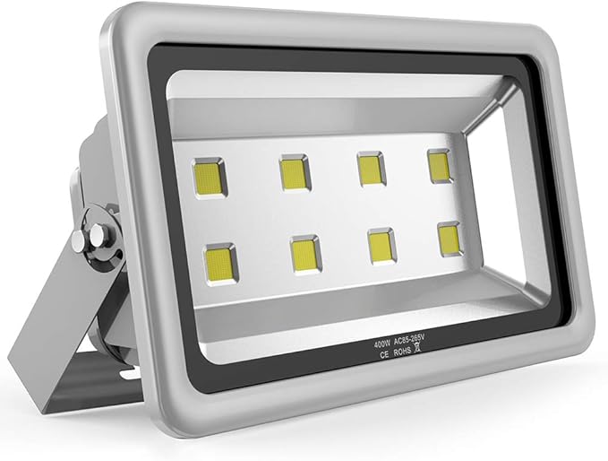 400W LED Flood Light Outdoor, 2400W Equivalent 40000LM 6000K Daylight White by SOUTHLEVY