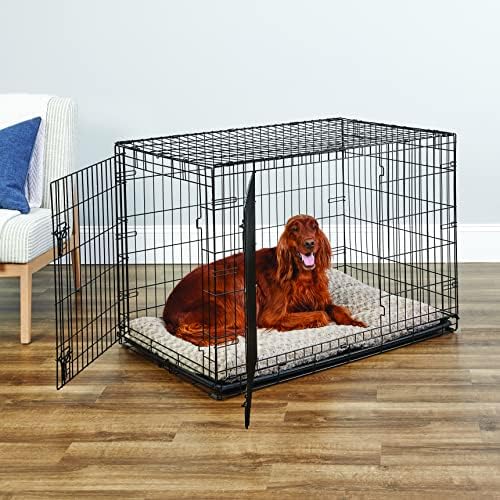 New World by Midwest 42-Inch Double Door Crate, for Large Breeds, 71-90 lbs - Image 2