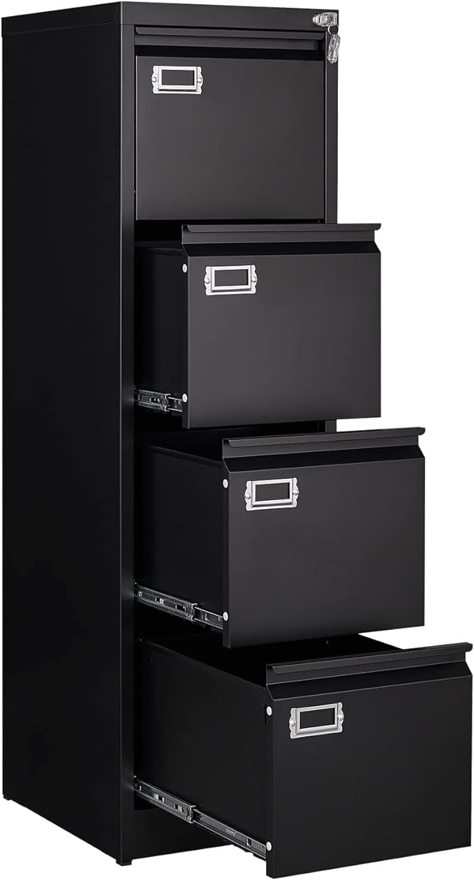 4 Drawer File Cabinet, Filing Cabinets by Anxxsu