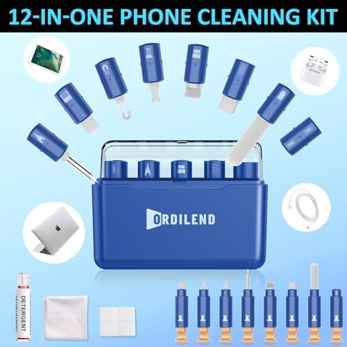 iPhone Cleaning Kit for Charging Port Cleaner AirPod Phone, Dark Blue - Image 2