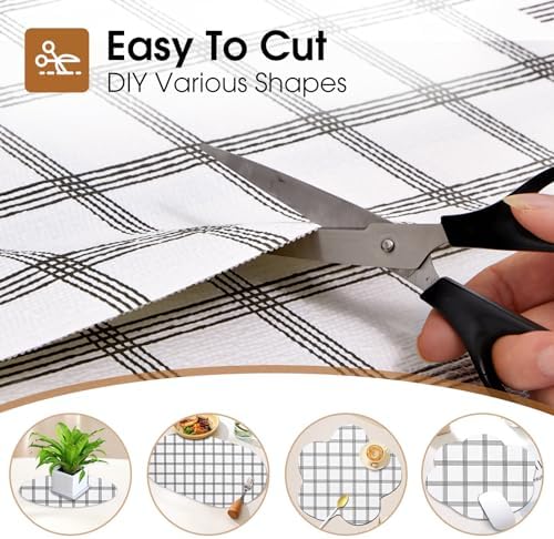 Beautysaid Shelf and Drawer Liner for Kitchen Cabinet Non Adhesive Non Slip - Image 5
