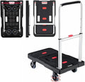 Folding Hand Truck, 330 Lbs Heavy Duty Luggage Cart, Portable Push cart Dolly by Weonlysellbestproducts