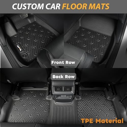 AIPOIL® Custom Fit TPE Floor & Cargo Liners for 2021-2026 Kia K5 - Image 2