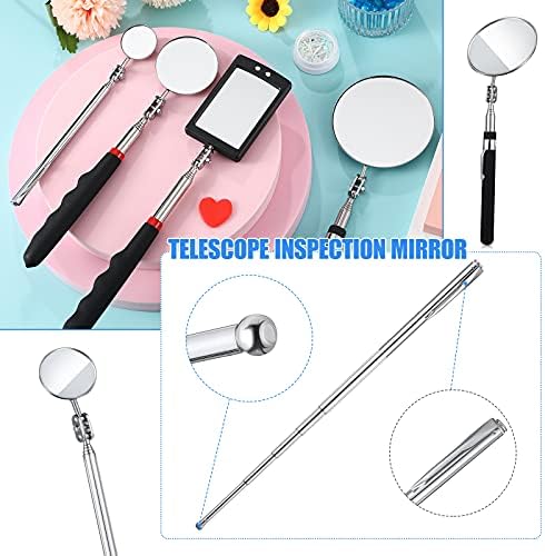 BBTO 4 Pcs LED Inspection Mirror - Image 6