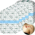 Nuanchu 50 Pcs Waterproof Transparent Adhesive Bandages Clear Adhesive Bandages Stretch Film Tape Tattoo Cover up Tape for Tattoo Swimming Shower(4 x 5.1 Inch) by Nuanchu