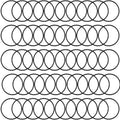 Nitrile Rubber O-Rings 30.1mm OD 26.5mm ID 1.8mm Width, Metric Sealing Gasket for Plumbing, Gas, Automotive and Faucet Repair, Pack of 50 by HUANLING