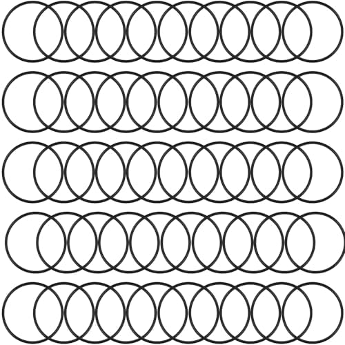Nitrile Rubber O-Rings 31.6mm OD 28mm ID 1.8mm Width, Metric Sealing Gasket for Plumbing, Gas, Automotive and Faucet Repair, Pack of 50 by HUANLING