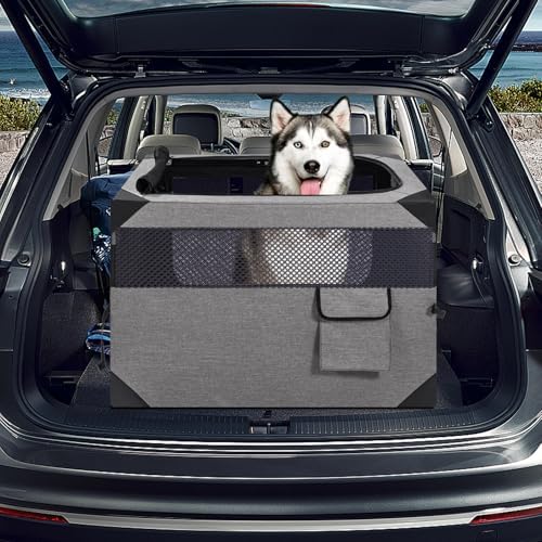 Zikopomi 36 Inch Portable Soft Foldable Dog Crate, 36" L x 25" W x 25" H - Image 7