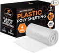 Xpose Safety Clear Plastic Sheeting 2 Pack – 20' x 100' Rolls – Heavy Duty 4 by XposeSafety