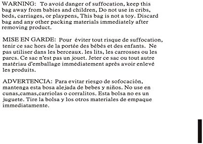 Wowfit 400 CT 4-Size FBA Poly Bags, Suffocation Warning, Permanent Adhesive - Image 7