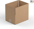 9" x 7" x 4" Kraft Corrugated RSC Shipping Box by Krollen+Industrial
