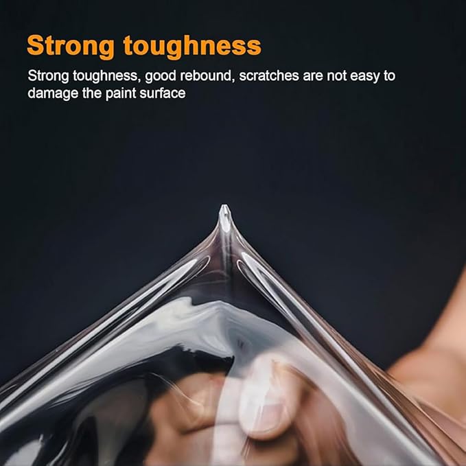 7.5mil TPU Clear Car Paint Protection Film Self Healing Adhesive Automotive - Image 2