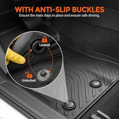 Floor Mats for Ford Mustang 2015-2025 - Image 5