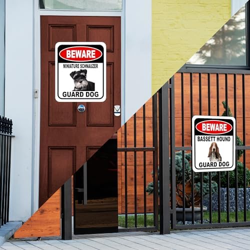 BEWARE BOERBOEL GUARD DOG Aluminum Composite Outdoor Sign 15" x18" Metal Security Notice for Yard, Fence, Porch, Property, and Business – No Trespassing, Warning, Attack Dogs, Protection - Image 5