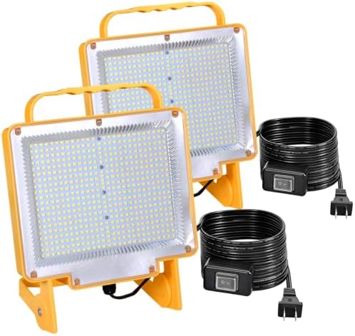2-Pack 100W LED Work Light with No Burn Risk,5000K Daylight 12,000LM by Unknown