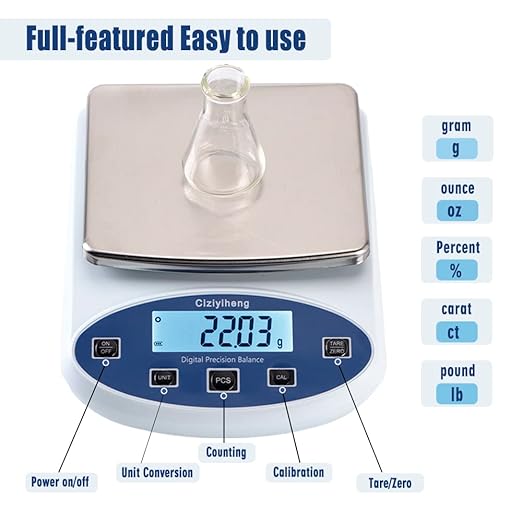 Lab Scale Balance Electronic Scales 5000g*0.01g high Precision Laboratory - Image 4