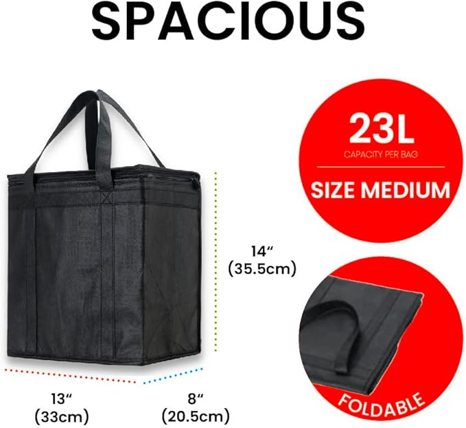 NZ home Medium Insulated Cooler Bag and Food Warmer - Image 2