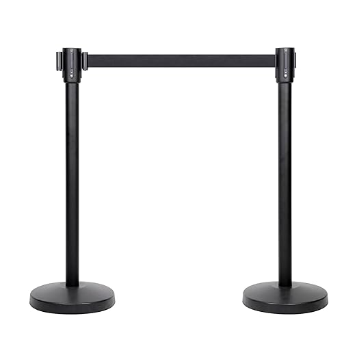 Amazon Basics Premium Crowd Control Stanchions by AmazonBasics