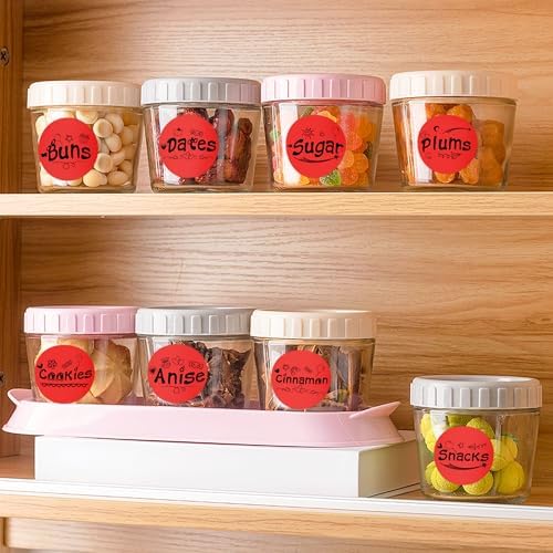 JOYIT 2" Red Thermal Labels - 600pcs Round Printer Labels - Image 3