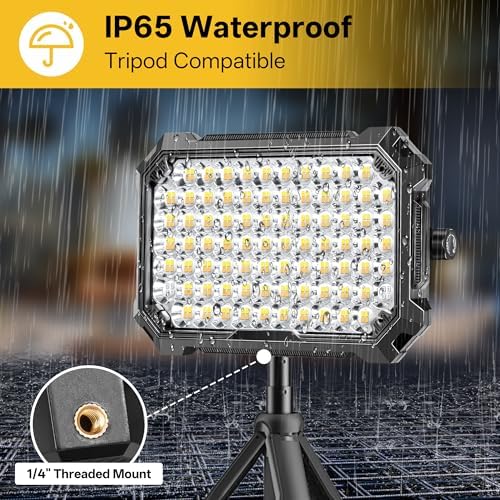 LED Work Light: Portable Rechargeable Magnetic Work Light - Image 6