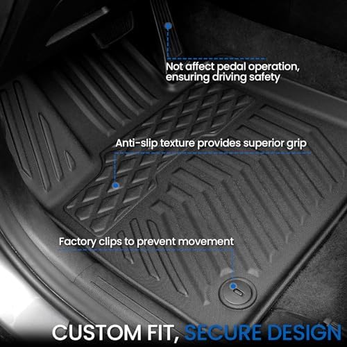 Floor Mats for Kia Sorento 2021-2026 Gas 6/7 Seats w/Cargo Mat - Image 2