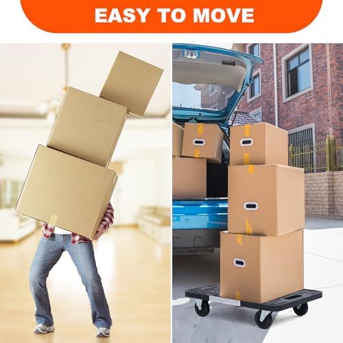 MaxWorks 80854 Furniture Movers Dolly With Wheels - 200 lb. Capacity - Image 5