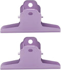 2PCS Extra Large Binder Clips Metal Bulldog Clips Large Paper Clamps Holder by SEEKRARE
