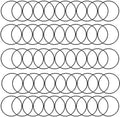 Nitrile Rubber O-Rings 52.3mm OD 48.7mm ID 1.8mm Width, Metric Sealing Gasket for Plumbing, Gas, Automotive and Faucet Repair, Pack of 50 by HUANLING