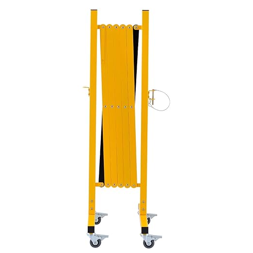 GYMTIME Easily Assembled Expandable Metal Barricade, 8 Feet, Portable Safety - Image 6