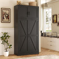 Unikito 71” Tall Kitchen Pantry Storage Cabinet with Adjustable Shelves by Unikito