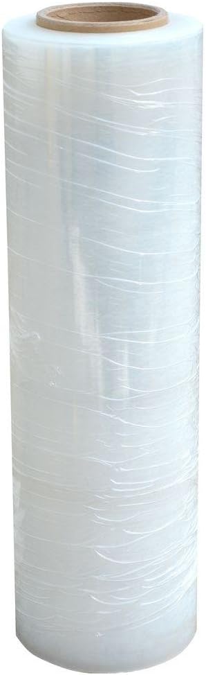PackageZoom 4 Rolls 18” x 1500ft Heavy Duty Stretch Wrap Film – 55 Gauge Clear - Image 4