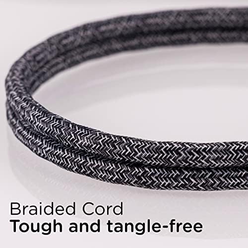 Cordinate 3 Outlet Power Strip 10 Ft Braided Extension Cord - Image 4