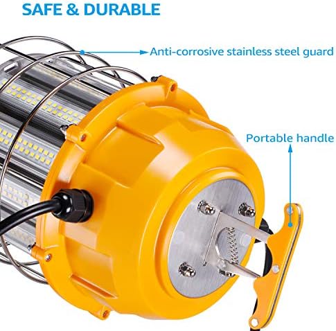 LEONLITE 100W LED Temporary Work Light, 5000K with Surge Protector - Image 6