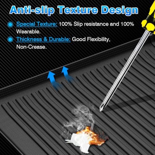 Macan Cargo mat - Trunk Mat for Porsche Macan 2014-2026, All Weather Trunk Mat for Macan Accessories, Heavy Duty Rubber Mats, Car Accessories - Image 4