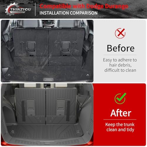Floor Mats for 2016-2025 2026 Dodge Durango 6 Seats - Image 5