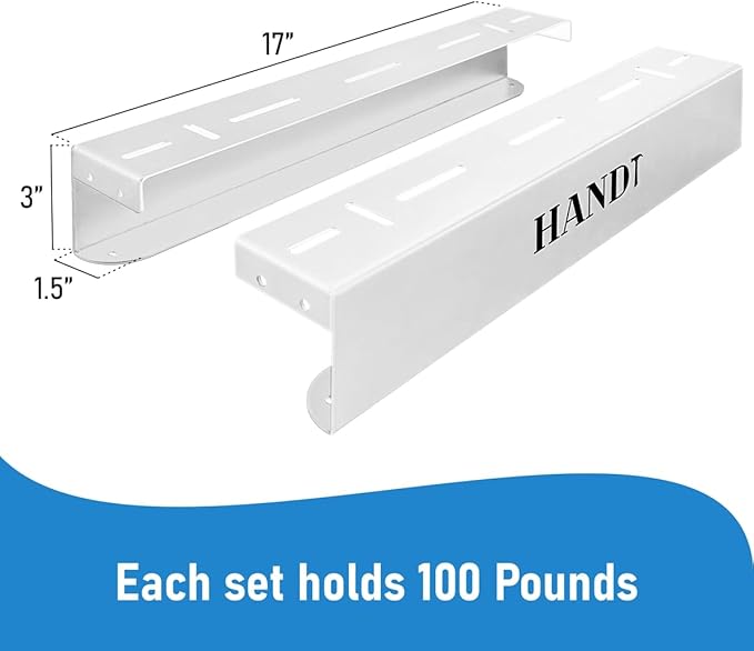 HandT USA Based Overhead Garage Storage Rack, Ceiling Tote Bin Organization - Image 6