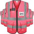 TICONN High Visibility Reflective Safety Vest for Men & Women, ANSI Class 2 by TICONN