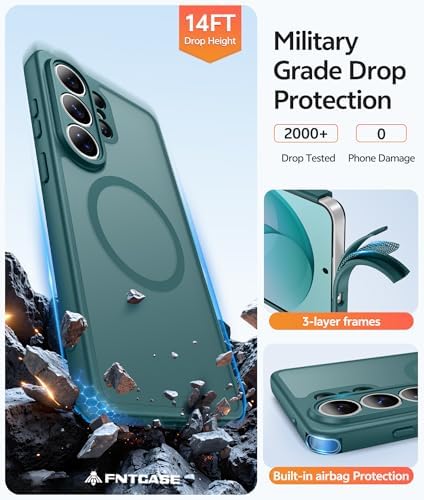 FNTCASE for Samsung Galaxy S26 Ultra Case, Compatible with Magsafe - Image 5