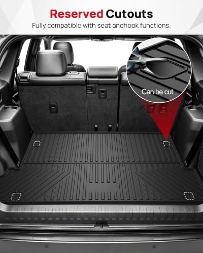 Original 2022-2026 NX Cargo Liner for Lexus NX(NX250/NX350/NX350h/NX450h+) - Custom Fit TPE All Weather Trunk Mat for Lexus NX & NX Hybrid Accessories - Image 5