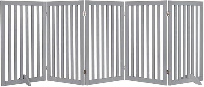 unipaws 36”H Free Standing Pet Gate by unipaws