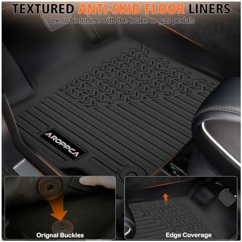 Floor Mats Cargo Liner for Toyota Corolla 2020-2026 Sedan/Sedan Hybrid - Image 4
