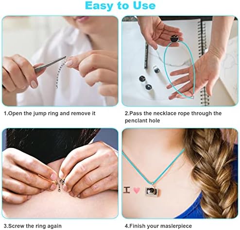 100Pcs Leather Necklace Cord with Clasps, Rope Necklace String, 25Color Necklace Cords for Pendants, 19.7" Premium Necklace Chains for Jewelry Making Supplies, 1.5mm Waxed Necklace Bracelet Cord DHOOZ - Image 5