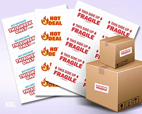 NextDayLabels – 4” x 2” Rectangular Sticker Labels - Image 4