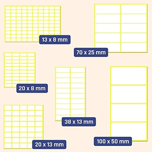 200 Pack, 4" x 2", Labels Stickers for Storage Bins - Matte White - Image 7