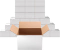 PETAFLOP 9x6x6 Shipping Boxes Set of 25, Small White Cardboard Mailer Box by PETAFLOP