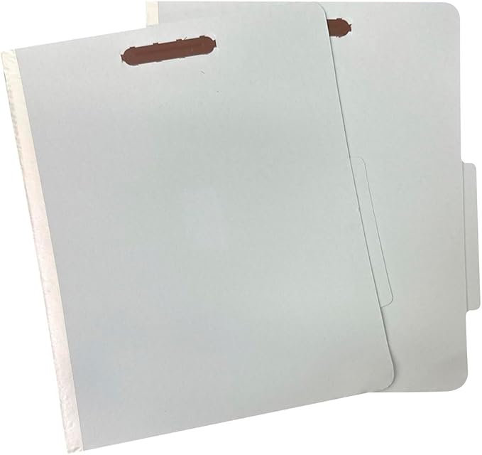 Amazon Basics Sturdy 10-Pack Letter Size Pressboard Classification File Folders by AmazonBasics